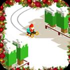 Santa像素滑雪冒险