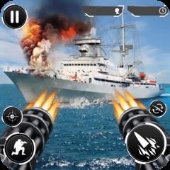 海军炮手射击战争