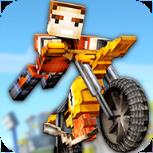 像素游戏摩托车越野赛